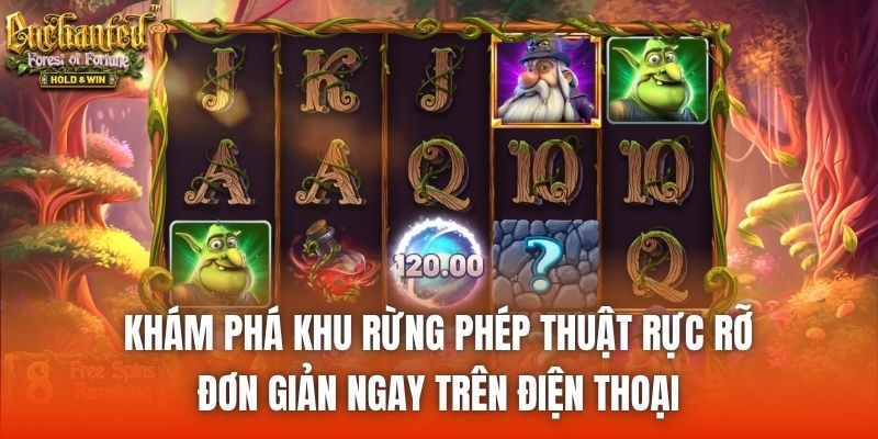 Khám phá khu rừng phép thuật rực rỡ đơn giản ngay trên điện thoại